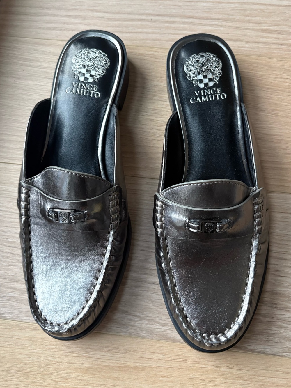 Metallic Slip-On Loafer